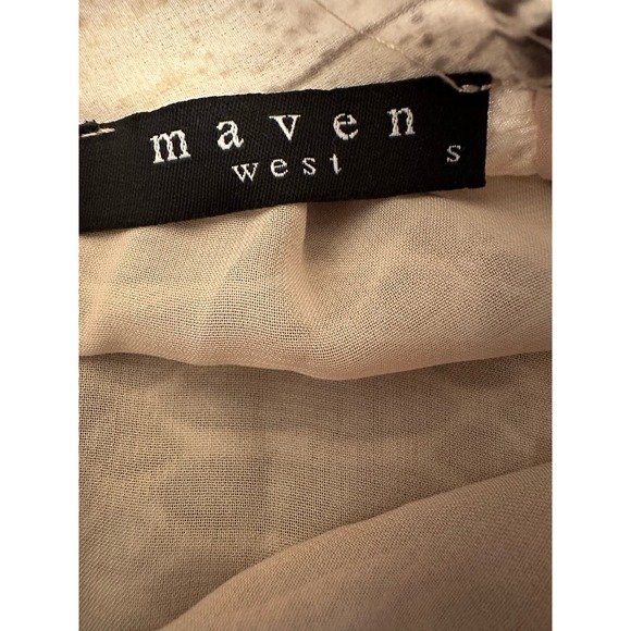 Maven West Snake print Top‎ Size S - Picture 2 of 6